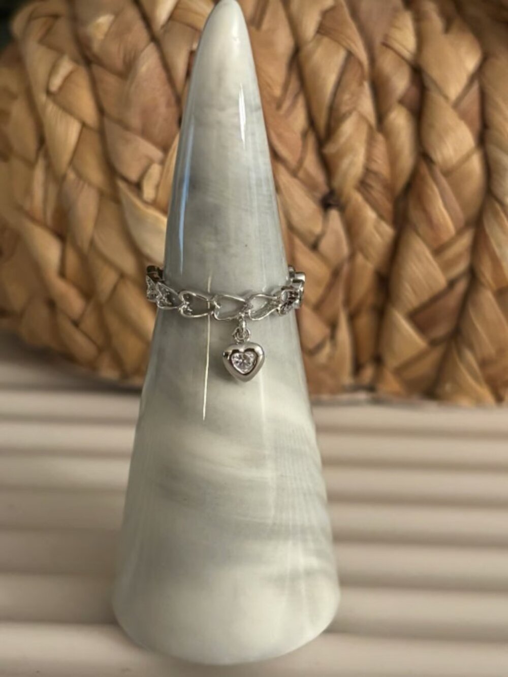 Park Lane Heartfelt Ring in Silver